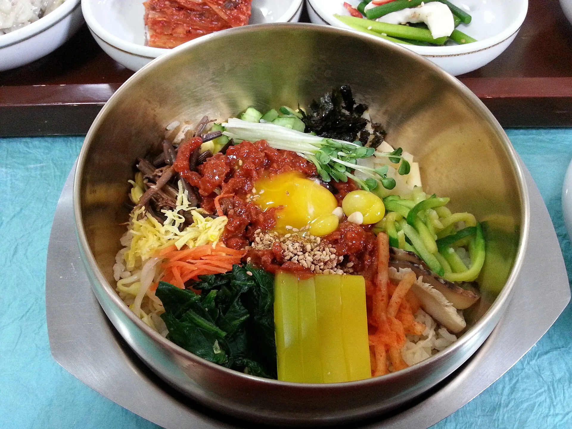 Bibimbap : le riz mélangé aux multiples garnitures